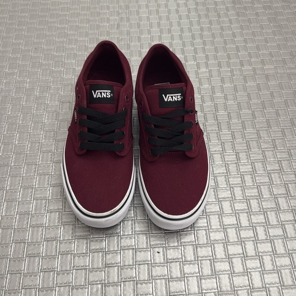 Vans Men's red Atwood Low-top Trainers Sneaker size 9 - Picture 2 of 11